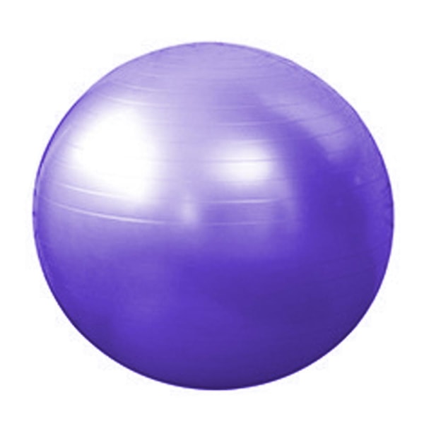 Balansträningsboll - för yoga, graviditet, hemmagym, pilates, sjukgymnastik, balans Purple 55Cm