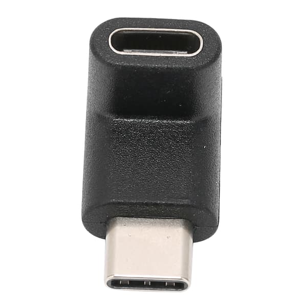 90 Grader Op Ned USB C Han til Hun Adapter Opladning Data Video Overførsel Bærbar Stabil Sort