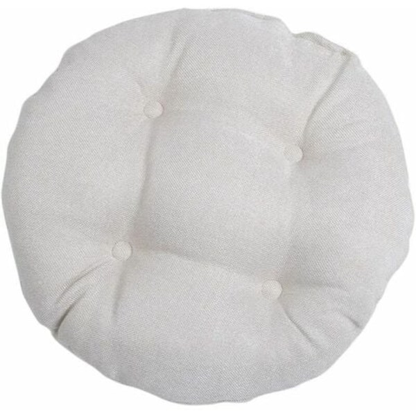 Round Chair Pad Chair Cushion for Home Office Garden Decorative Cushion for Patio Tatami Seat Indoor Outdoor， Beige 40 *