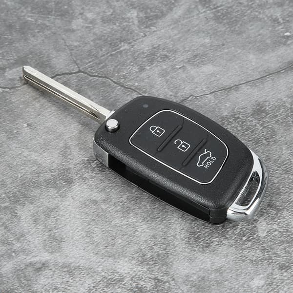 Hyundai Santa Fe ix45 2013 2014 3-knapps fjärrnyckel Fob Case Shell