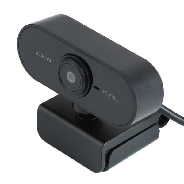 HD 1080P USB Webcam med indbygget mikrofon, autofokus til computeroptagelse og konference