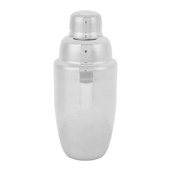 Cocktailshaker i rostfritt stål, rostfri bartenderdrinkmixer med locksil för bar 550 ml