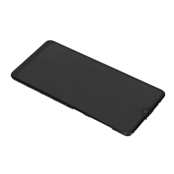 Galaxy A31 LCD Touchskærm Digitizer Udskiftningsrammesæt