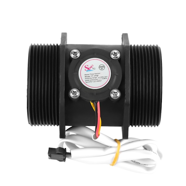 DN50 G2 Turbine Flowmeter Vandstrøm Hall Sensor Switch Måler til Vandvarmer