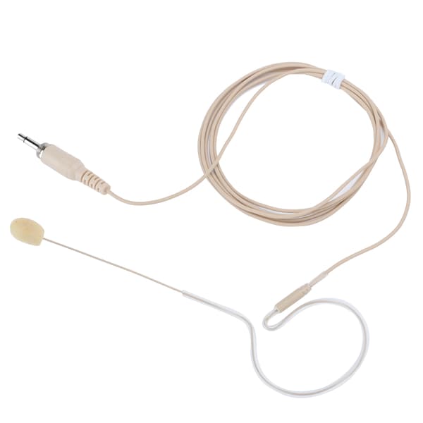 3,5 mm Jack Single Earhook Mikrofon Headset Skrue Kondensatormikrofon til Karaoke