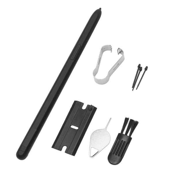 Vikbar Stylus Pen 3 Tips Touch Sensitive Præcis Kontrol til Samsung Galaxy Z Fold 4 Sort
