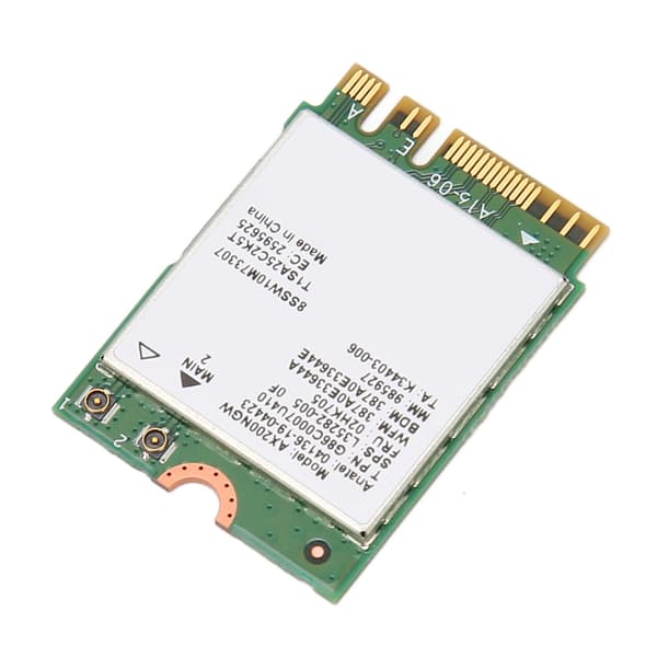 Intel AX200NGW WiFi 6 Bluetooth 5.2 M.2 Netværkskort til Laptop