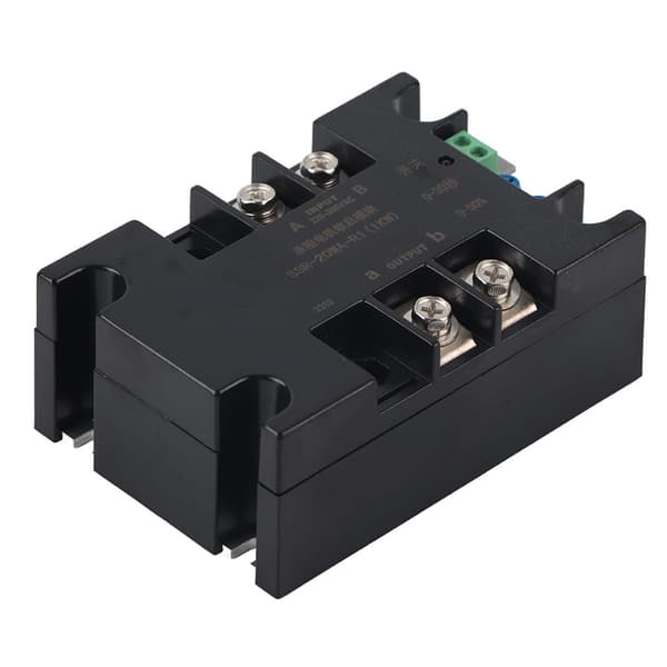Soft Start Controller Aluminium Base Enkeltfaset 2-faset Motor Industriel Kontrolmodul