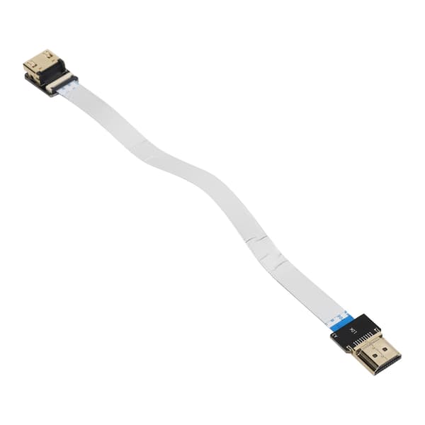 DJI Lightbridge FPV Flygfotografering 90 Graders Böj HDMI Adapterkabel