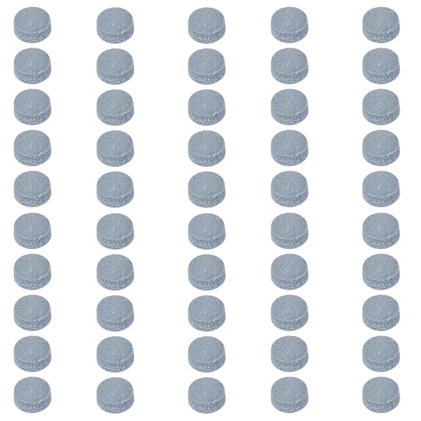 50 Billard Pool Køspidser 13mm 051in PU Udskiftning Snooker Tilbehør