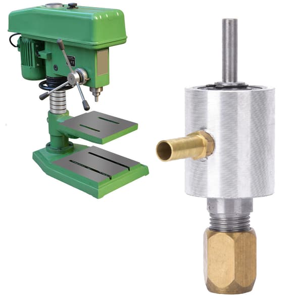 Wolframstål Vanddyse Borepatron Adapter 6mm Skaft 10mm Patron Hulåbner Montering