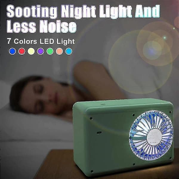 Personlig luftkøler ventilator, 2000 Mah Trådløs Bærbar Aircondition