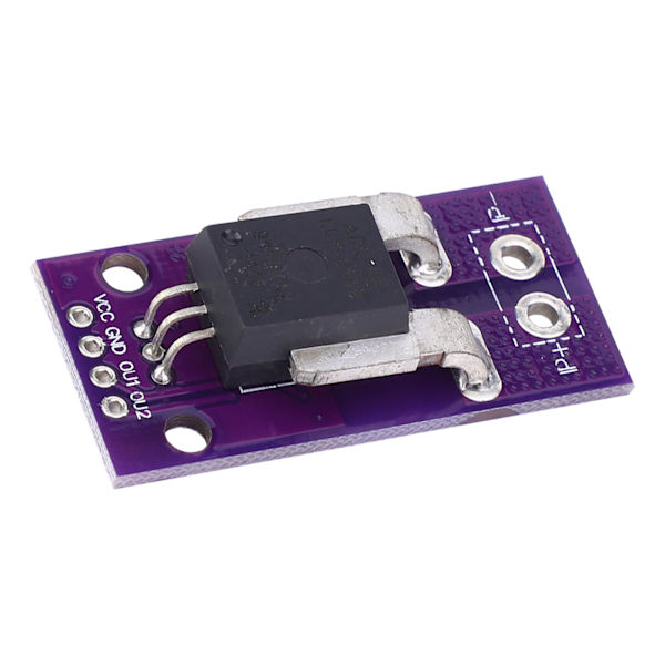 ACS758LCB 050B PFF T Lineær Strømsensor Modul 50A 3.3V til 5V Hall Effekt Board