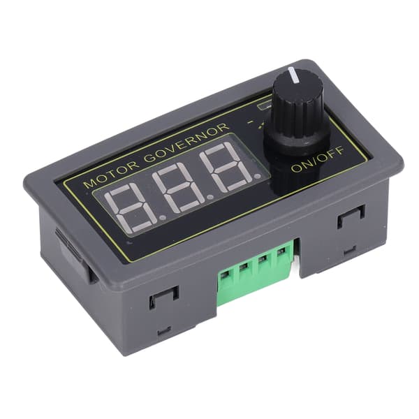 Motorvarvtalsregulator PWM Digital Display Kontrollbrytare 5A DC 5V‑30V