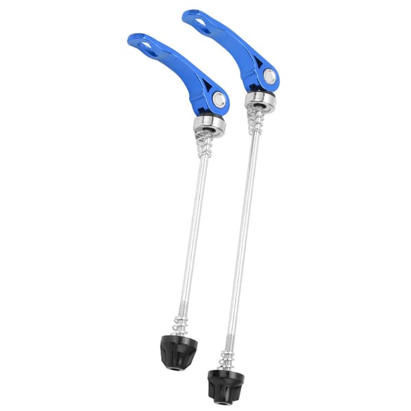 2 stk. Cykelhjul Quick Release Spyd 145 mm Foran 185 mm Bag Slidstærk Blå