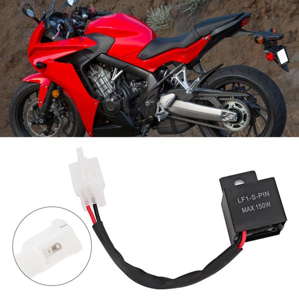 Kawasaki Motorsykkel 2-pinners LED Blinklys Blinkrelé Dekoder
