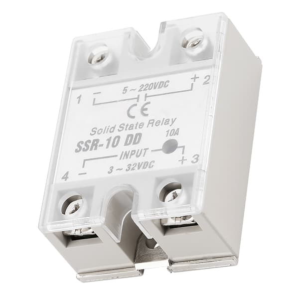SSR-10 DD 10A 5-220VDC Solid State Relæ til industriel automatiseringsproces