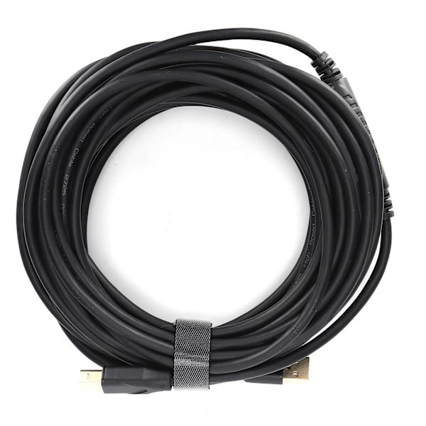 Mindpure Printerkabel US009 Fuld Kobberkerne USB2.0 10 Meter Sort Computerudskrivningsdatakabel til Printer Kopimaskine