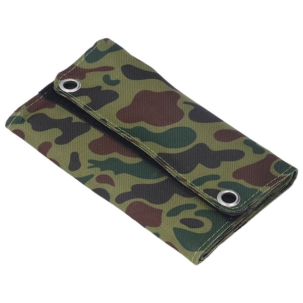 7W Camouflage Soloplader Høj Effektivitet USB 5.5V 1290mA Solpanel til Udendørs Rejse Telefon Computer