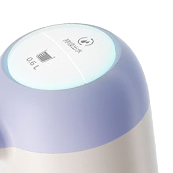 Trådlös elektrisk vattendispenserpump Automatisk fat Dricksvattenflaska Vit Lila