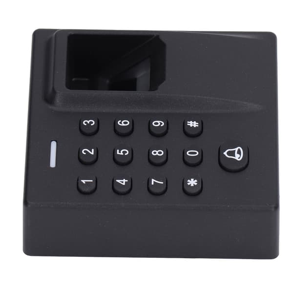 Fingeravtrykksdørlås Tilgangskontroll ABS USB Programmerbar for Kontor Hjem DC 12V