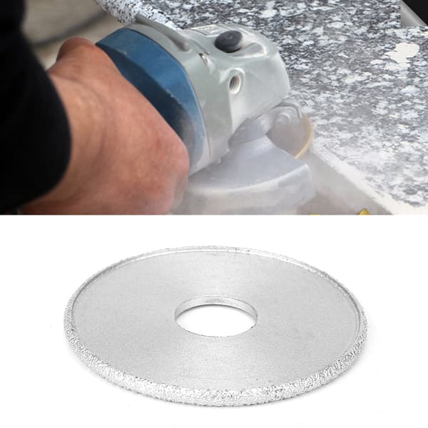 7,3 cm loddet diamantslibeskive 0,5 cm Rom slibemiddel til stenkeramikglas