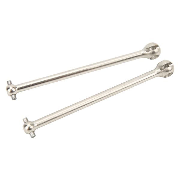 2 STK RC Front Bak CVD Drivaksel Stål Dogbones For ARRMA 1/7 1/8 RC Biler Sølv