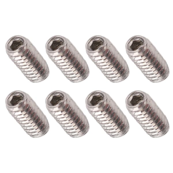 50 stk. A2-70 rustfritt stål settskruer M2x4 sett maskinvare festemidler kit