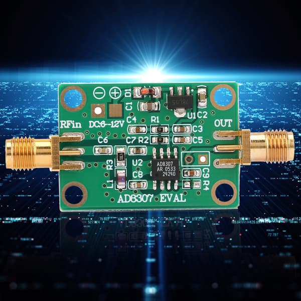 AD8307 RF effektmåler Logaritmisk testdetektor 0,1-600M -75~+15dBm modul