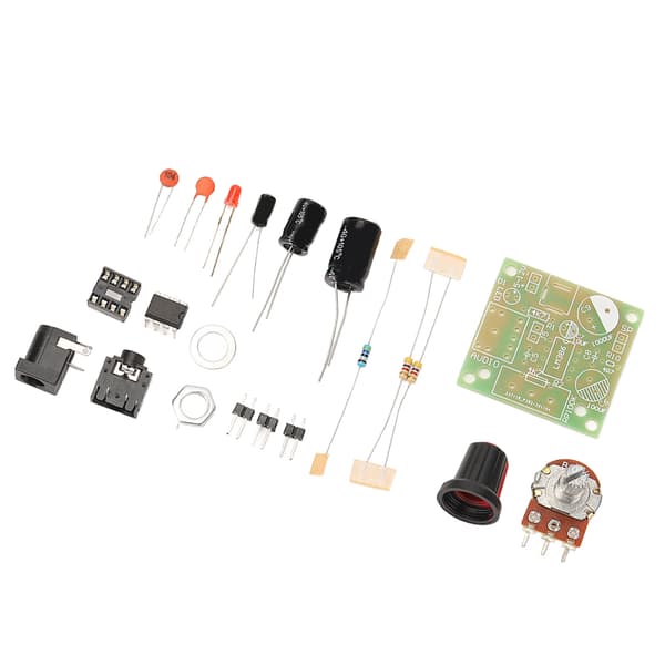 LM386 Audioforstærkersæt Super Mini Smart Elektronisk DIY Modulkort FR4-A PCB 3-12V