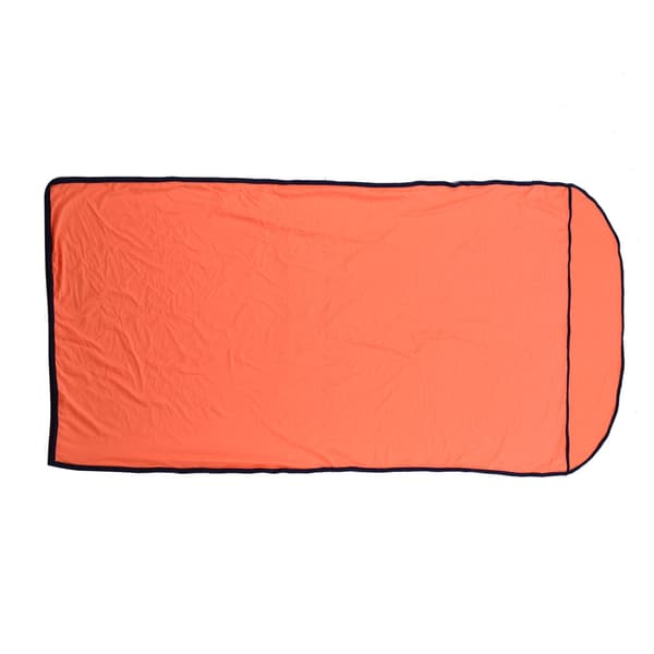 Ultralet Elastisk Sovepose Liner Multifunktionel Udendørs Campingpose Orange