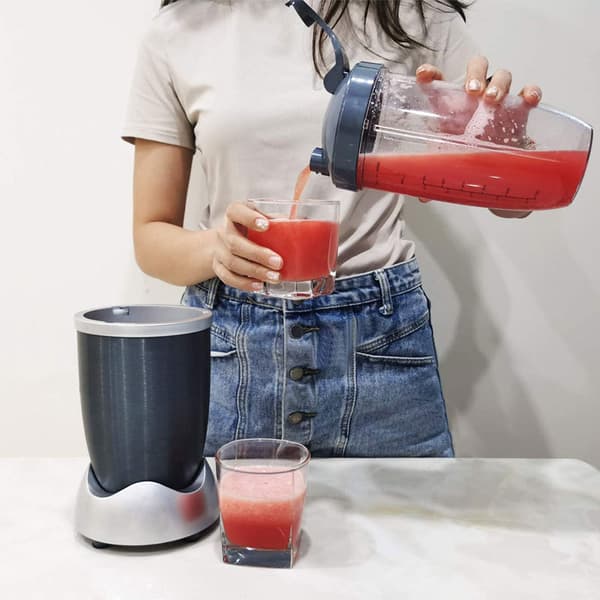 24oz juicekopper kompatible med Nutribullet 600W 900W blendere, reservedeler til juicer (2-pakning)