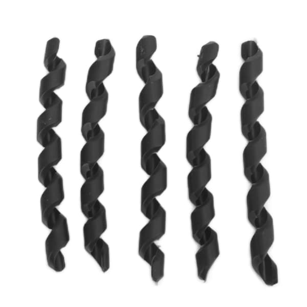 5 stk. Cykelkabelbeskytter TPR Elastisk Gummi Gevind Nem Installation Sort Tilbehør