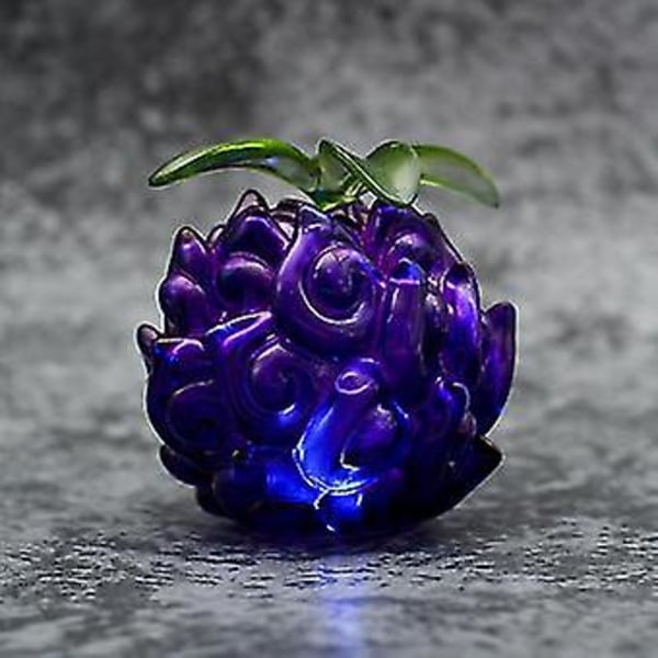 Devil Fruit Figur Model Ornament - Mini Desktop Car Decoration Home Office - Dark Fruit Dark Fruit