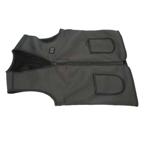 Elektrisk varmjakke 7 zoner polyester smart temperaturkontrol vintercykelvest