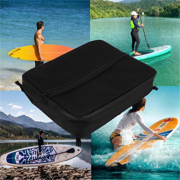 Paddle Board Net Bag Stand Up Paddle Board Deck Ice Bag Kayak Paddle Surf Deck Suction Cup