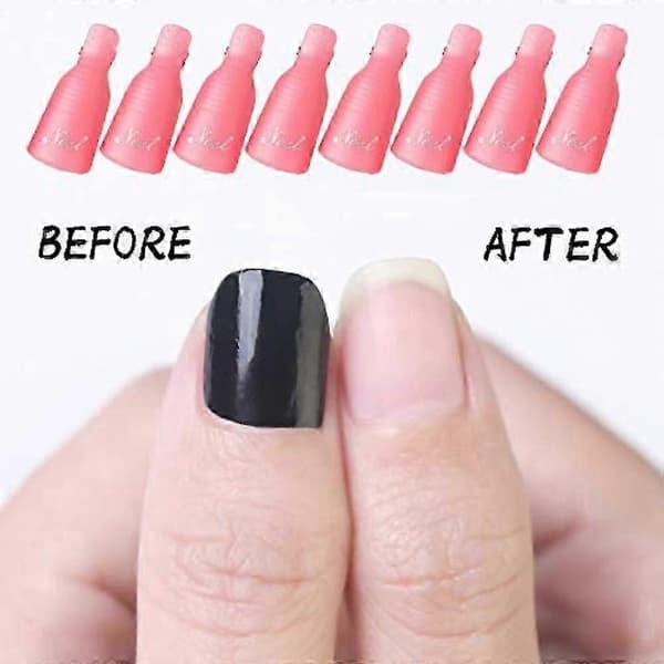 10 st akrylkonst Soak Off Cap Clip UV Gel Remover Wrap Tool style5612
