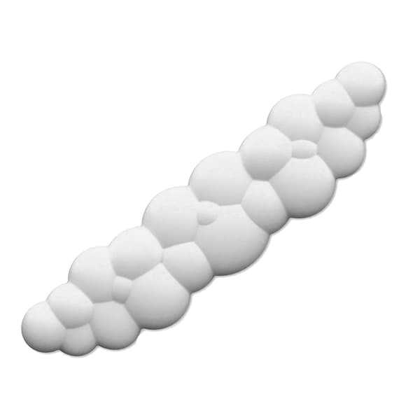 Cloud Musemåtte Håndledsstøtte Sød Hvid Memory Foam Blød Træthedsaflastning Forebyg Deformation Tastatur Håndledspude
