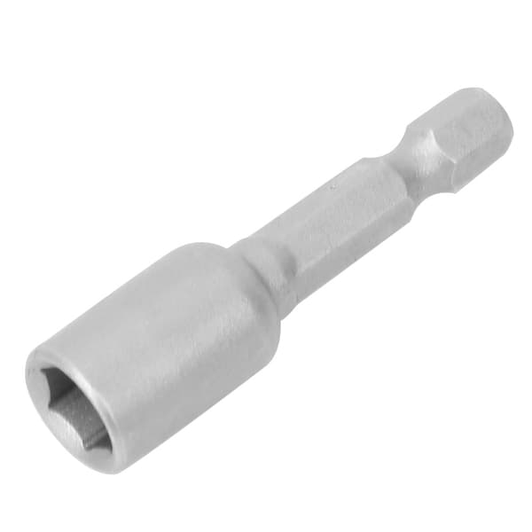 Magnetisk sekskant topnøgle sæt 5 stk 50mm længde 8mm diameter sort overflade