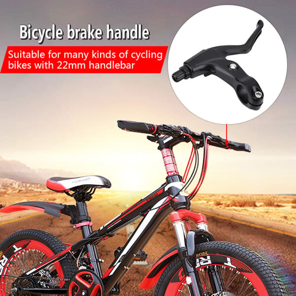 Ultralet Aluminium Legering Mountainbike Bremse Sæt Par Sort