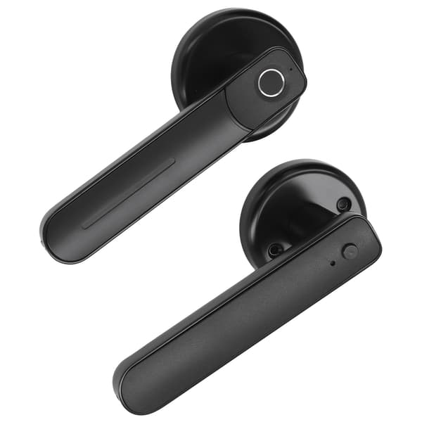 Smart Keyless Biometrisk Fingeravtryck Dörrlås Knopp för 30-65mm Tjocklek Hemmakontor