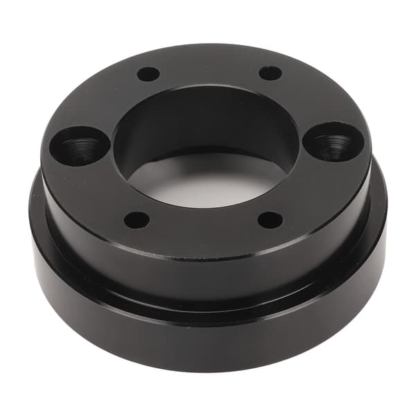 70mm Legering Rattnav Adapterplatta för Logitech Momo Sparco 13 14 tum PCD Svart