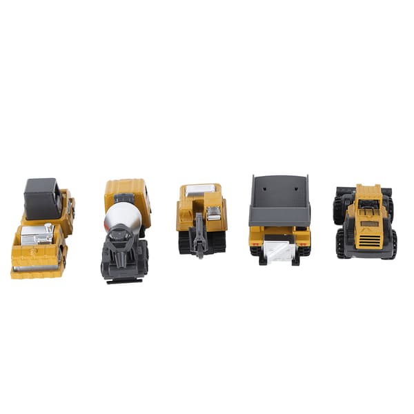 6 st 1 64 Legering Konstruktion Fordon Leksak Mini Bil Set Barn Julklapp