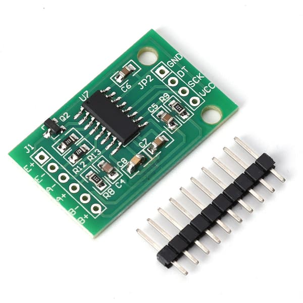 5 stk. HX711 Dual Channel 24 Bit Høy Presisjon Veie Trykksensor Modul