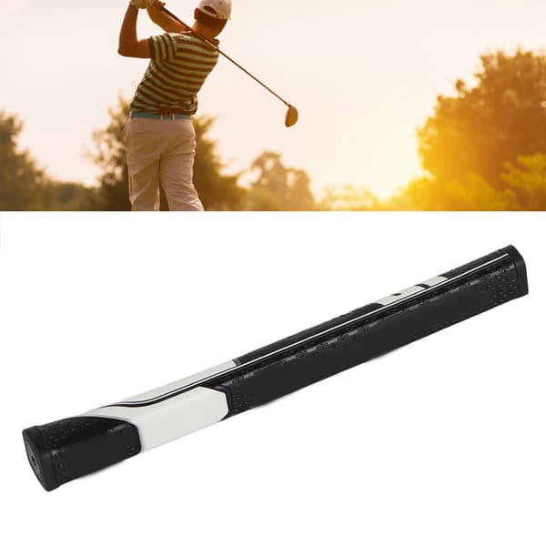 PU Trekant Opgraderet Putter Golf Grip til Udendørs Underholdning Hvid Sort 1.0