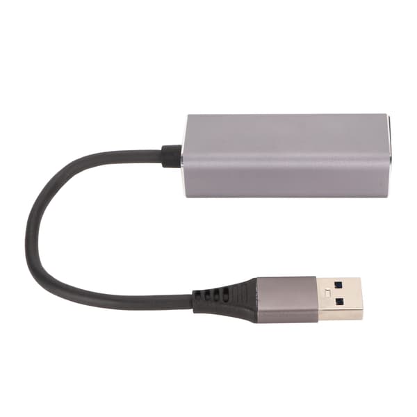 USB til RJ45 Ethernet Adapter 1Gbps Plug and Play Bærbar Aluminiumlegering til Laptop Tablet Desktop