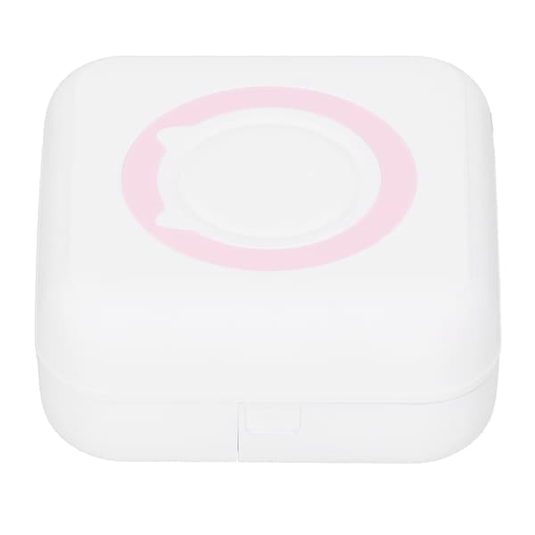 Mini Termisk Printer Trådløs Bluetooth Bærbar Label Maker 200dpi Pink