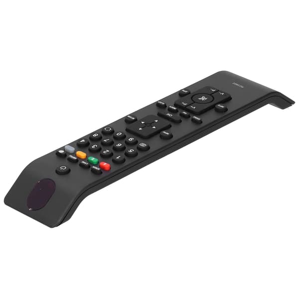RC3902 Universal Fjernbetjening med Store Knapper til TV Udskiftning ABS Sort Holdbar Controller