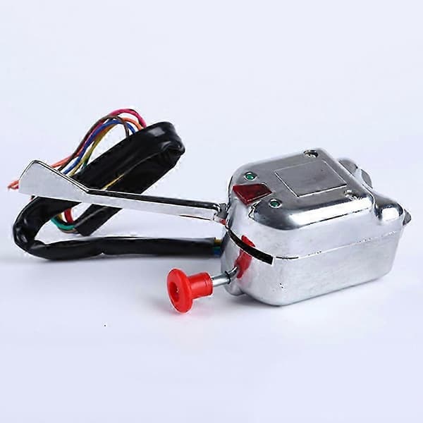 Krom 12V Universal Rotte Blinklysbryter for-God silver