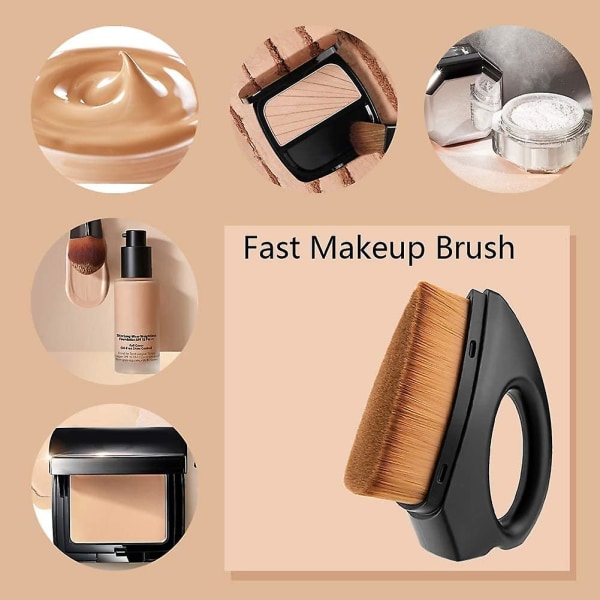 Foundation Brush, Foundation Brush For Liquid Foundation, Makeup Brushes til fejlfri base makeup finish